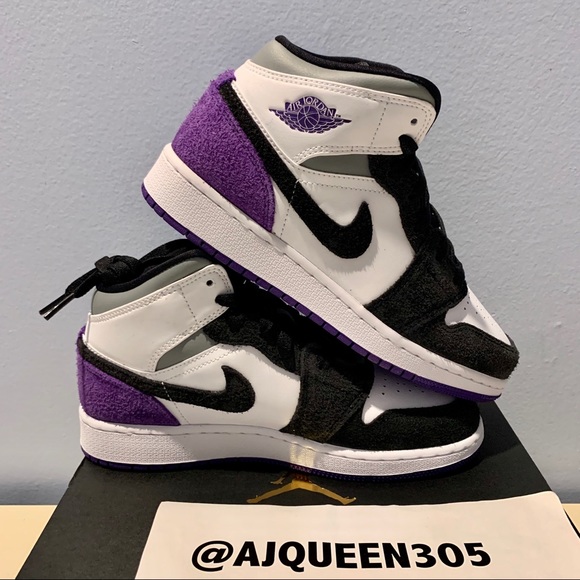 Air Jordan 1 Mid GS 105 - Picture 2 of 5